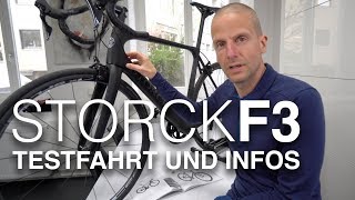 Storck F3 Facenario Platinum Rennrad getestet Schnell leicht amp komfortabel [upl. by Faxun]