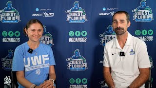 UWF Cross Country  Cooling Down With Coach 109  Coach Caleb Carmichael and Ava Baldauf [upl. by Danyette]