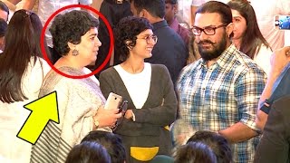 Aamir Khans Ex Wife Reena amp Current Wife Kiran Rao TOGETHER At Same Venue [upl. by Elberfeld58]