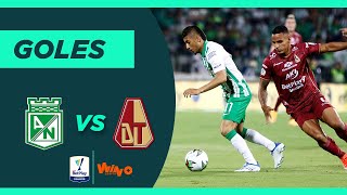 Nacional vs Tolima 31  Liga BetPlay 20221  Final Ida [upl. by Leitao626]