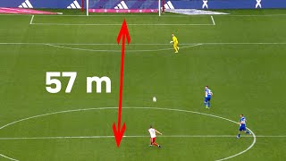 57 meters goal by Harry Kane  FC Bayern vs SV Darmstadt 80  Highlights [upl. by Ahsieka]