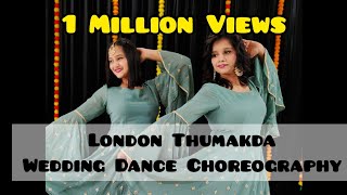 London thumakda dance cover  wedding dance  Easy steps  queen [upl. by Nairod]