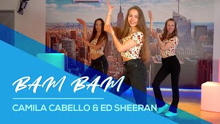 Camila Cabello  Ed Sheeran  Bam Bam  Easy Fitness Dance Choreo Zumba Dance [upl. by Anihpled]