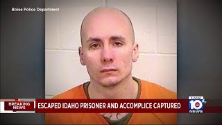 Escaped Idaho prisoner and accomplice captured [upl. by Friedly]