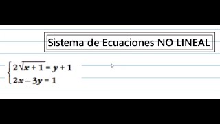 ¡El profe se ha pasado😡 Sistema NO LINEAL con raíces cuadradas  4ºESO y Bachillerato [upl. by Ailene615]