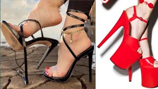 Shoe Canvas Artistry in Womens High Heels Sandals Design [upl. by Lorenzana]