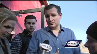 Cruz speaks to large crowd in Windham [upl. by Ahswat681]