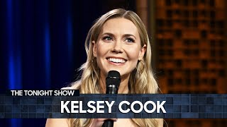 Kelsey Cook StandUp Relationship Labels Playing Foosball in Las Vegas  The Tonight Show [upl. by Philipps]