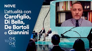 Lattualità con Carofiglio Di Bella De Bortoli e Giannini  Che tempo che fa [upl. by Prior]