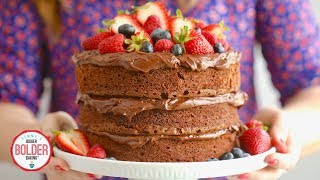 10Minute Easy Chocolate Cake  Made in the Microwave  Bigger Bolder Baking [upl. by Nnahoj]