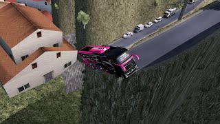 Most dangerous road in the world eps49  Euro Truck Simulator 2 HD2K [upl. by Kalila]