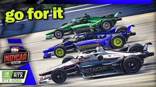 IndyCar Oval Fixed  Michigan International Speedway  iRacing Gameplay [upl. by Illah]