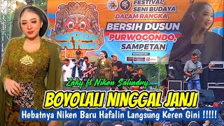 BOYOLALI NINGGAL JANJI  NIKEN SALINDRY ft ZAKY  PJH MUSIC [upl. by Kala827]