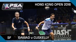 Squash Hong Kong Open 2016  Gawad v Cuskelly  SF Highlights [upl. by Bevin692]