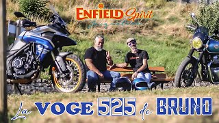 La VOGE 525 DSX de Bruno quotEp5quot Les Copines de Jacqueline Royal Enfield [upl. by Froemming]