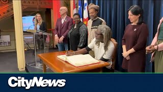 City Hall honours the laureates of Black History Month 2024 [upl. by Aelahs]