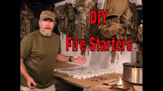 DIY Fire Starters A Quick And Easy Method [upl. by Yadnil756]