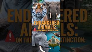 Endangered Animals  PART 1 [upl. by Ecyoj]