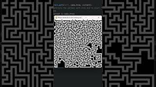 Satifying dijkstras algorithm tying to solve THE HARDEST MAZE ai python [upl. by Lesslie]