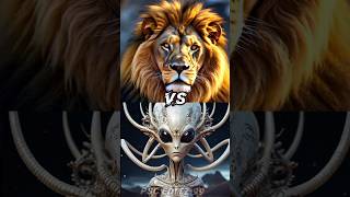 Alian vs wild animals  Lion panther tiger  wolf  trending tiger [upl. by Nimad760]