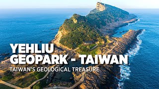 Exploring the Geological Wonder of Taiwan  Yehliu Geopark New Taipei City Taiwan  野柳地質公園 [upl. by Arimak]