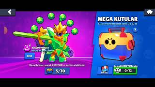 ücretsiz mega kutu açtım brawl stars 3 bölüm [upl. by Charbonnier133]