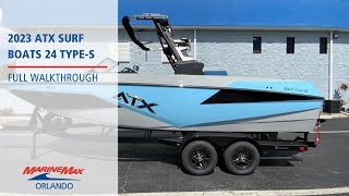 2023 ATX Surf Boats 24 TypeS  MarineMax Orlando [upl. by Ahtela]