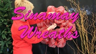 Webinar Sinamay Wreaths with Danita Berg [upl. by Nivrae]