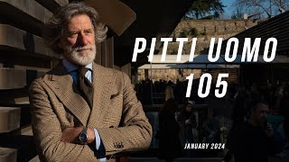 Pitti Uomo 105 Street Style 2024  Mens Clothing and Accessory Collections Day 1 [upl. by Gilliette674]