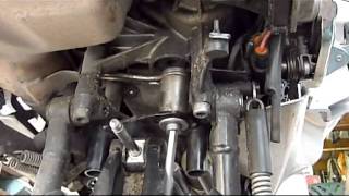 BMW K1200LT EHCS removal video [upl. by Ainafetse]