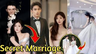 Zhao Lusi and Wu Lei private intimate wedding Goes Viral Finally Get Married [upl. by Israel163]