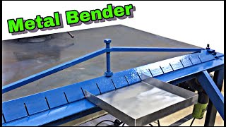 DIY Sheet Metal Bender  Diy Projects [upl. by Uhile]