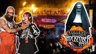 A TERRIFYING Night Tulleys Farm Shocktober Fest 2024 Vlog [upl. by Tiat]