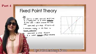 Fixed point Theory Lecture 4 PMA428 [upl. by Nodnas89]