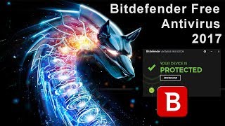 Bitdefender Free Antivirus 2017  How To Install [upl. by Latsirc542]