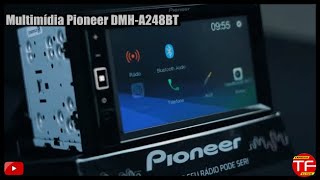 Nova Multimídia Pioneer DMHA248BT com espelhamento e tela de 62 [upl. by Meara]