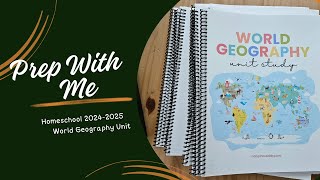 Homeschool Prep With Me  Geography Unit [upl. by Truda238]