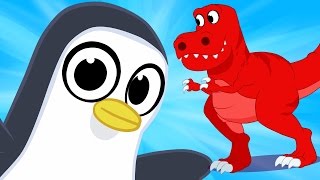 My Pet Penguin in the Fridge  Cute kids video With Morphle [upl. by Atalaya]