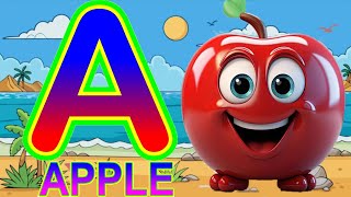 a for apple  a for apple b for ball  phonic song  counting  alphabet 1042 [upl. by Tenaej]