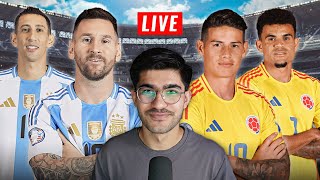 ARGENTINA vs COLOMBIA  Copa America 2024 Final WATCHALONG [upl. by Miranda]