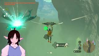 stone talus repeatedly throws local hylian into tar  the legend of zelda tears of the kingdom 110 [upl. by Rafe]