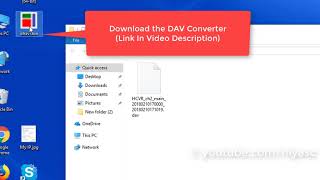 How to Convert DAV file to MP4 AVI MPG FLV etc [upl. by Sigismund709]