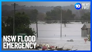 NSW Flood Emergency  10 News First [upl. by Lody850]