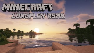 ASMR  Minecraft relaxing longplay No commentary [upl. by Nwahsal769]