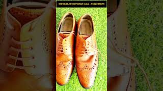 HUSH PUPPIES LEATHER SHOES SOLE REPLACEMENT WORK FROM SHIVARAJ FOOTWEAR JUBILEE HILLS HYD hushpuppi [upl. by Aldric]