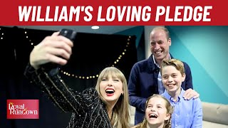 Prince Williams Heartfelt Promise to Charlotte After Taylor Swifts Eras Tour  Royal Family [upl. by Lilias254]