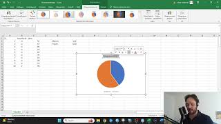 In Excel Kreisdiagramm erstellen [upl. by Jesh365]