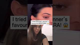 Trying KENDALL JENNERS favourite MASCARA 😱😍 [upl. by Thin]