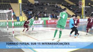 Torneio Futsal Sub15 INTERASSOCIAÇÕES [upl. by Jensen]