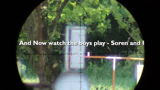 150 m  177 Fun shooting at Soren Drost shooting rate [upl. by Koblick]